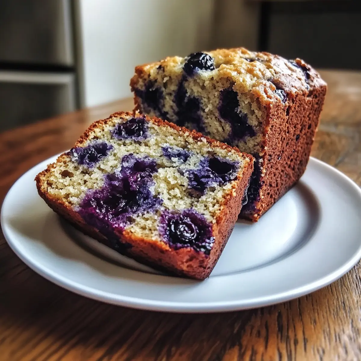Unwiderstehliches Blaubeer Bananenbrot Rezept fA¼r GenieAer sl1iyi